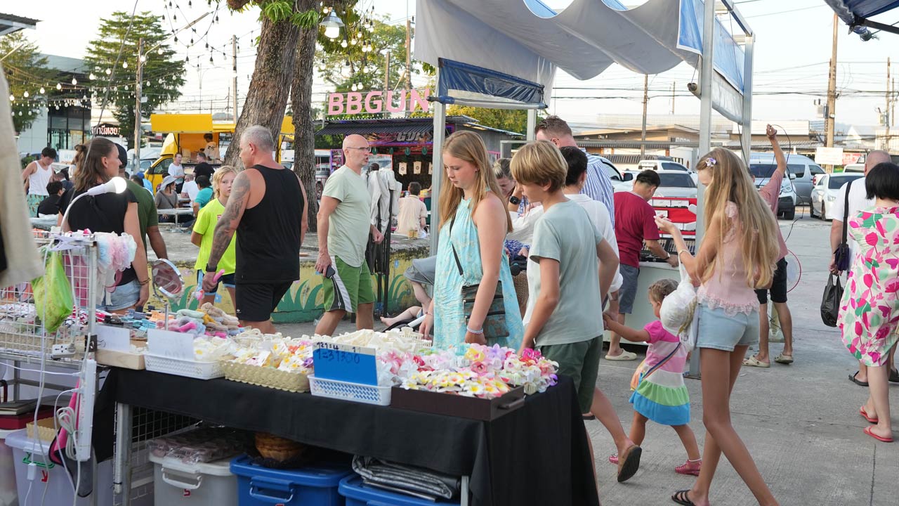 Budget shopping at Naka Weekend Market is a lot of fun